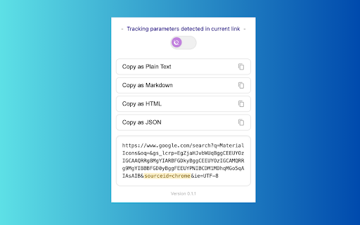 CopyURL Title  Link Formatter  from Chrome web store to be run with OffiDocs Chromium online