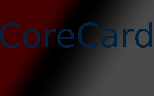 CoreCard  from Chrome web store to be run with OffiDocs Chromium online