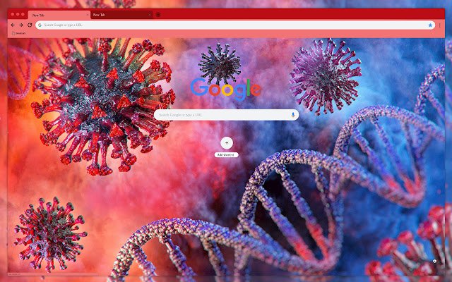 Corona virus. Covid 19. DNA  from Chrome web store to be run with OffiDocs Chromium online