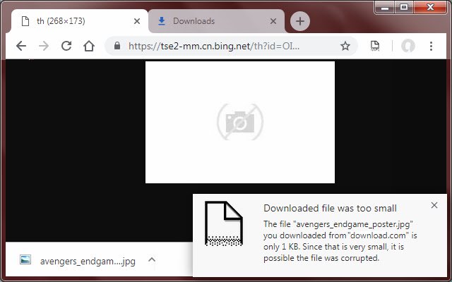 Corrupt Download Catcher dari toko web Chrome untuk dijalankan dengan OffiDocs Chromium online