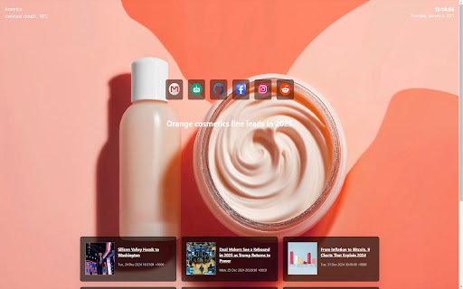 cosmetics  from Chrome web store to be run with OffiDocs Chromium online