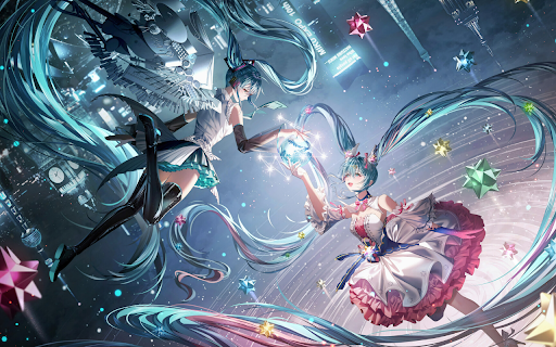 Cosmic Dance of the Twin Stars  from Chrome web store to be run with OffiDocs Chromium online