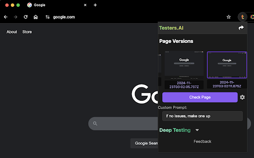 coTestPilot for Developers  from Chrome web store to be run with OffiDocs Chromium online