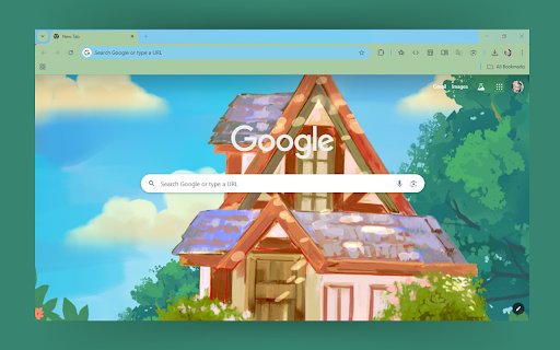Cottage Bloom Theme  from Chrome web store to be run with OffiDocs Chromium online