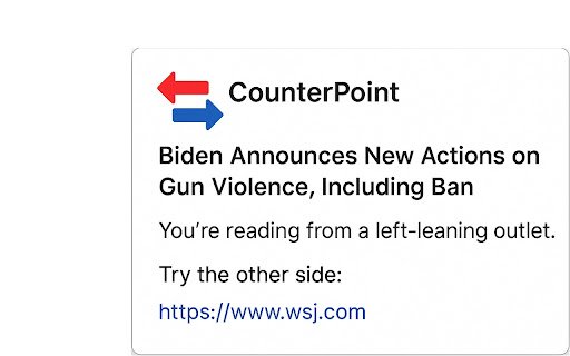 CounterPoint  from Chrome web store to be run with OffiDocs Chromium online