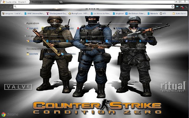Counter Strike ze sklepu internetowego Chrome do uruchomienia z OffiDocs Chromium online
