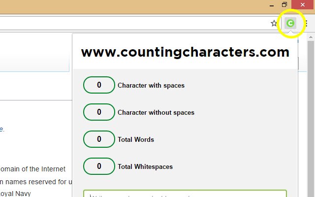 Counting Characters #1 Letter Word Count from Chrome web store to be run with OffiDocs Chromium online Counting Characters #1 Letter Word Count from Chrome web store to be run with OffiDocs Chromium online