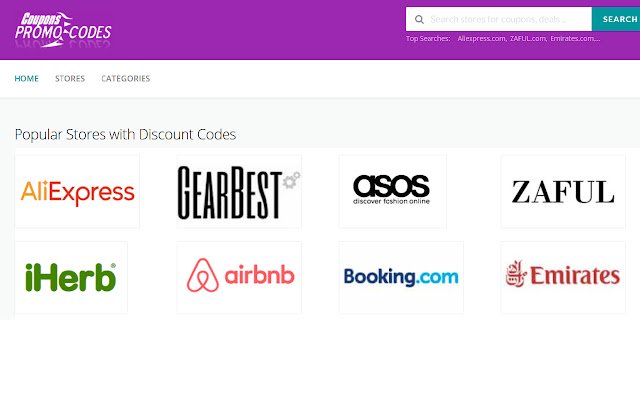 Coupons and Discount Codes  from Chrome web store to be run with OffiDocs Chromium online