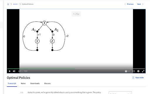 Coursera playback hotkeys  from Chrome web store to be run with OffiDocs Chromium online