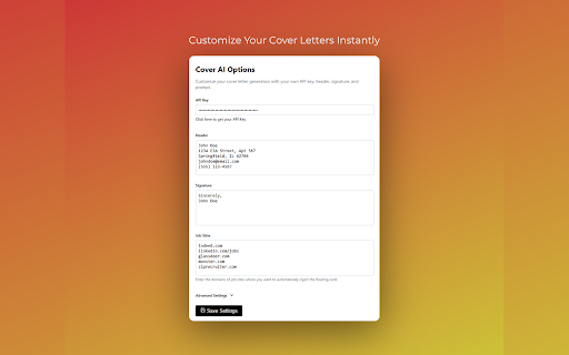 Cover AI  from Chrome web store to be run with OffiDocs Chromium online