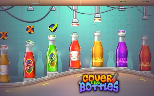 Cover the Bottles ze sklepu internetowego Chrome do uruchomienia z OffiDocs Chromium online