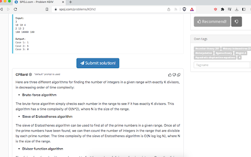 CPBARD Competitive Programming Assistant from Chrome web store to be run with OffiDocs Chromium online CPBARD Competitive Programming Assistant from Chrome web store to be run with OffiDocs Chromium online