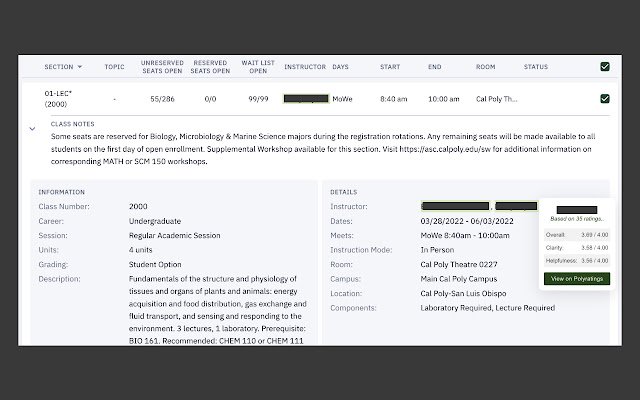 CP QuickRatings  from Chrome web store to be run with OffiDocs Chromium online
