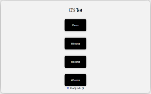 CPS Test  from Chrome web store to be run with OffiDocs Chromium online