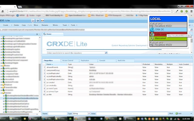 CQ5/AEM Switcher dal negozio Web Chrome da eseguire con OffiDocs Chromium online