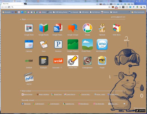 Cr48 Rocket Hamster (kahon) mula sa Chrome web store na tatakbo sa OffiDocs Chromium online