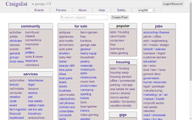 Craigslist Cleaner ze sklepu internetowego Chrome do uruchomienia z OffiDocs Chromium online