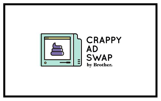 Crappy Ad Swap de la boutique en ligne Chrome à exécuter avec OffiDocs Chromium en ligne