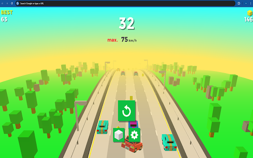 Crazy Car Racing Game  from Chrome web store to be run with OffiDocs Chromium online