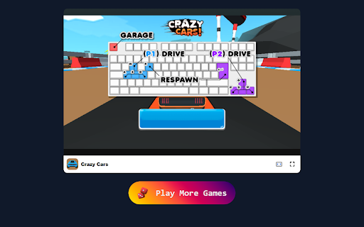 Crazy Cars 3D  Car  Racing  Multiplayer Game  from Chrome web store to be run with OffiDocs Chromium online