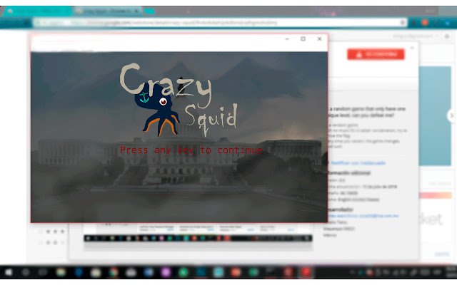 Crazy Squid  from Chrome web store to be run with OffiDocs Chromium online