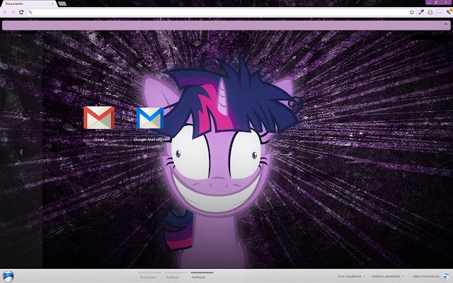Crazy Twilight Sparkle Theme  from Chrome web store to be run with OffiDocs Chromium online