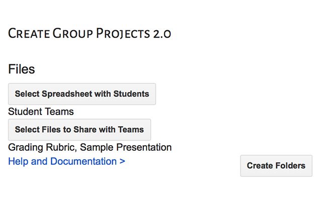 Create Group Projects (Education)  from Chrome web store to be run with OffiDocs Chromium online