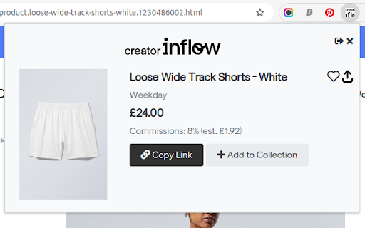 Creator Inflow  from Chrome web store to be run with OffiDocs Chromium online
