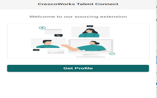 CrescoWorks Talent Connect  from Chrome web store to be run with OffiDocs Chromium online
