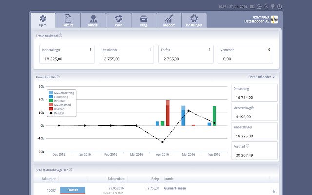 Cretica Faktura из интернет-магазина Chrome будет работать с OffiDocs Chromium онлайн