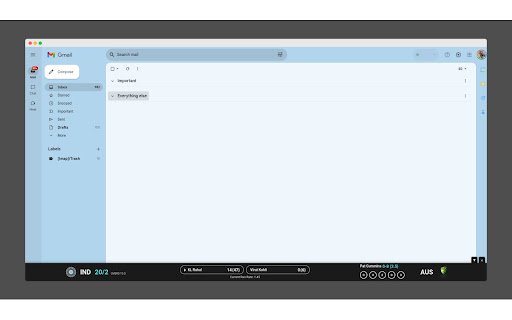 Cricket Score Bar  from Chrome web store to be run with OffiDocs Chromium online