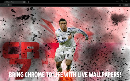 Cristiano Ronaldo CR7 Live Wallpaper  from Chrome web store to be run with OffiDocs Chromium online