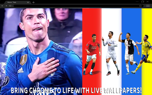 Cristiano Ronaldo Live Wallpaper OVKAS  from Chrome web store to be run with OffiDocs Chromium online