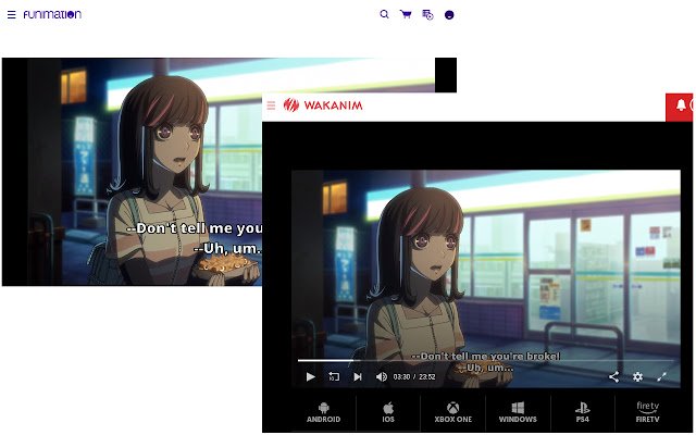 CrossWatch  from Chrome web store to be run with OffiDocs Chromium online