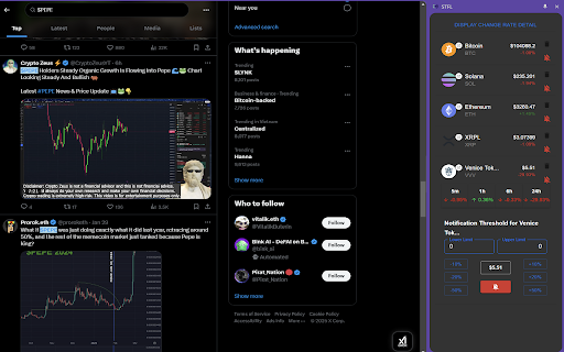 CrXpto Tracker  from Chrome web store to be run with OffiDocs Chromium online