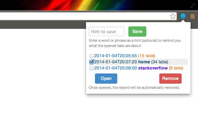 Cryonics  from Chrome web store to be run with OffiDocs Chromium online