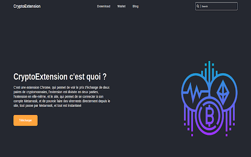 CryptoExtension  from Chrome web store to be run with OffiDocs Chromium online