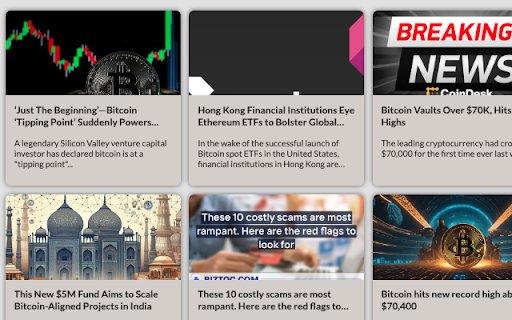 Crypto Homepage: Price Charts, Current News In Crypto And More  from Chrome web store to be run with OffiDocs Chromium online