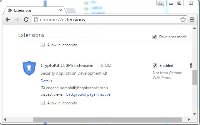 ক্রোম ওয়েব স্টোর থেকে CryptoKit.CEBPS এক্সটেনশন OffiDocs Chromium অনলাইনে চালানো হবে