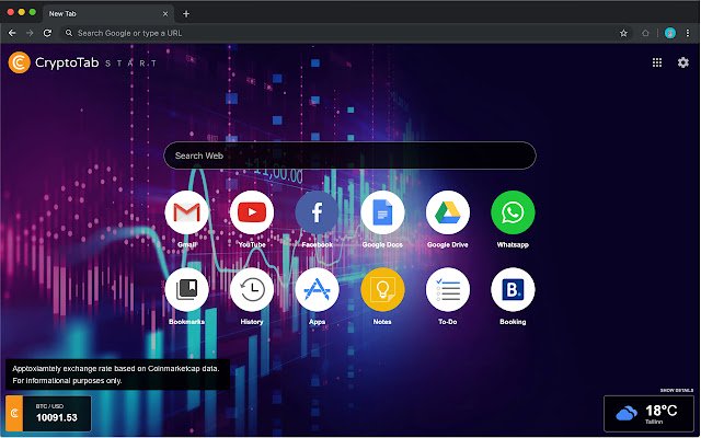 CryptoTab START  from Chrome web store to be run with OffiDocs Chromium online