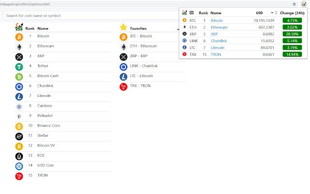 Chrome web mağazasından CryptoTracker çevrimiçi OffiDocs Chromium ile çalıştırılacak