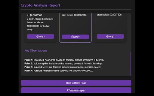 Crypto Trading Analysis Beta  from Chrome web store to be run with OffiDocs Chromium online