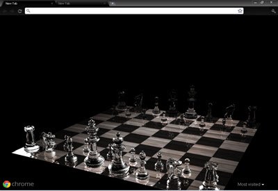 Crystal Chess Board Black Theme  from Chrome web store to be run with OffiDocs Chromium online