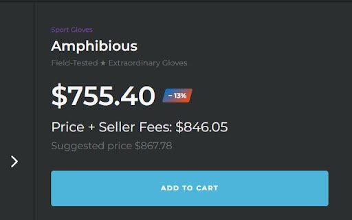 CS2 Skinport Fee Calculator  from Chrome web store to be run with OffiDocs Chromium online