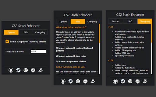 CS2 Stash Enhancer  from Chrome web store to be run with OffiDocs Chromium online