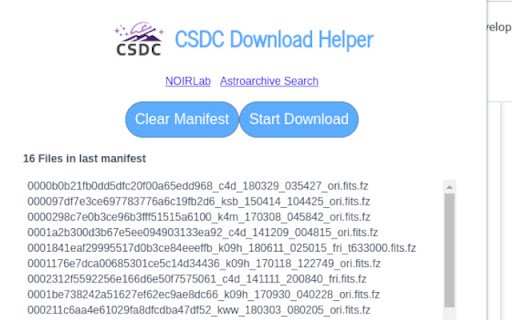 CSDC Downloader  from Chrome web store to be run with OffiDocs Chromium online