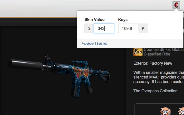 CSGO Trade Companion din magazinul web Chrome va fi rulat cu OffiDocs Chromium online