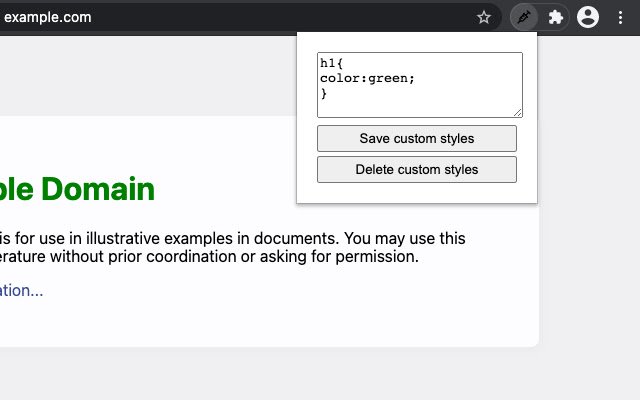 CSS inject  from Chrome web store to be run with OffiDocs Chromium online