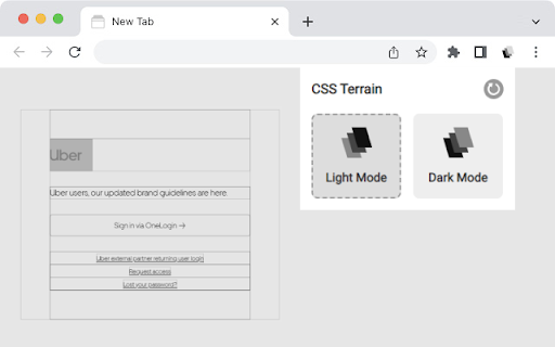 CSS Terrain  from Chrome web store to be run with OffiDocs Chromium online