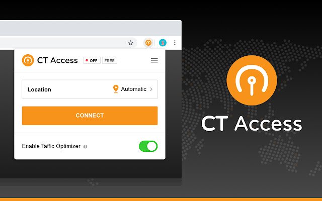 来自 Chrome 网上商店的 CT Access 将与 OffiDocs Chromium 在线运行